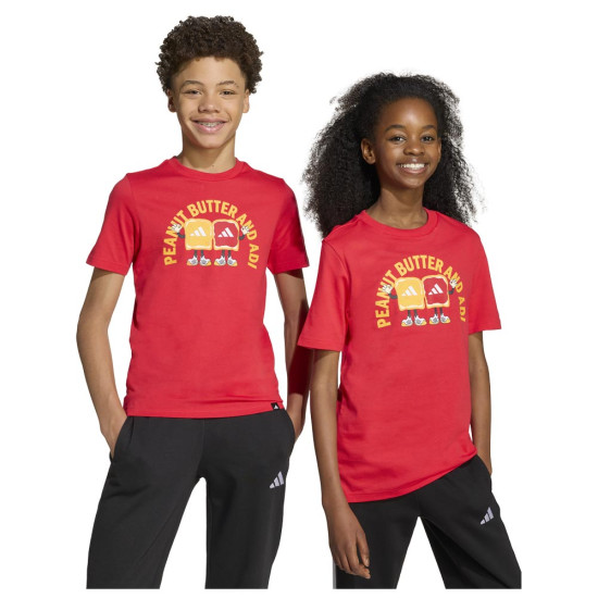 Adidas Παιδική κοντομάνικη μπλούζα Street Sports Food Graphic Tee Adidas Παιδική κοντομάνικη μπλούζα Street Sports Food Graphic Tee